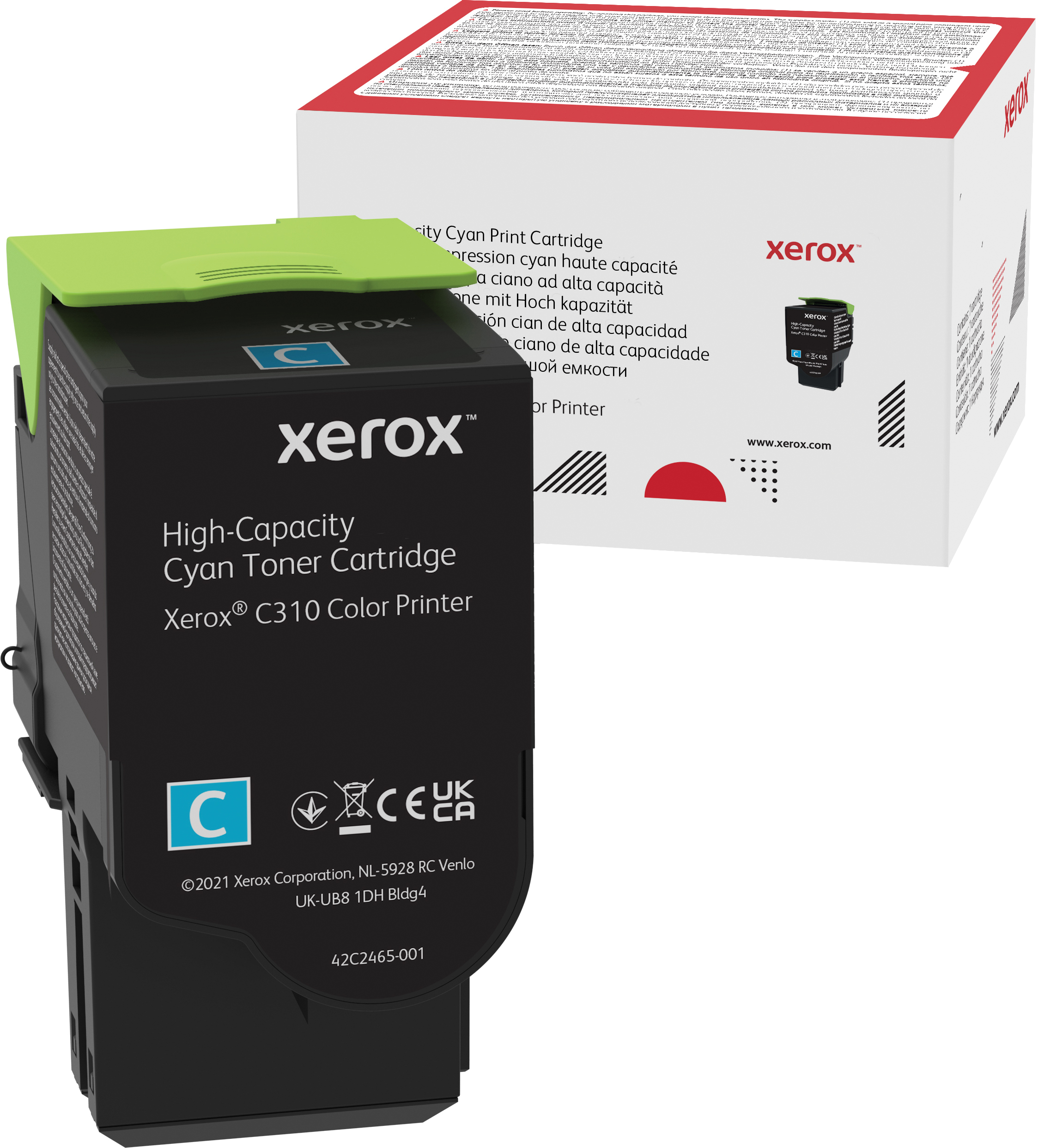 photo XEROX Cartouche toner HY cyan 006R04365 C310/C315 5500 p.