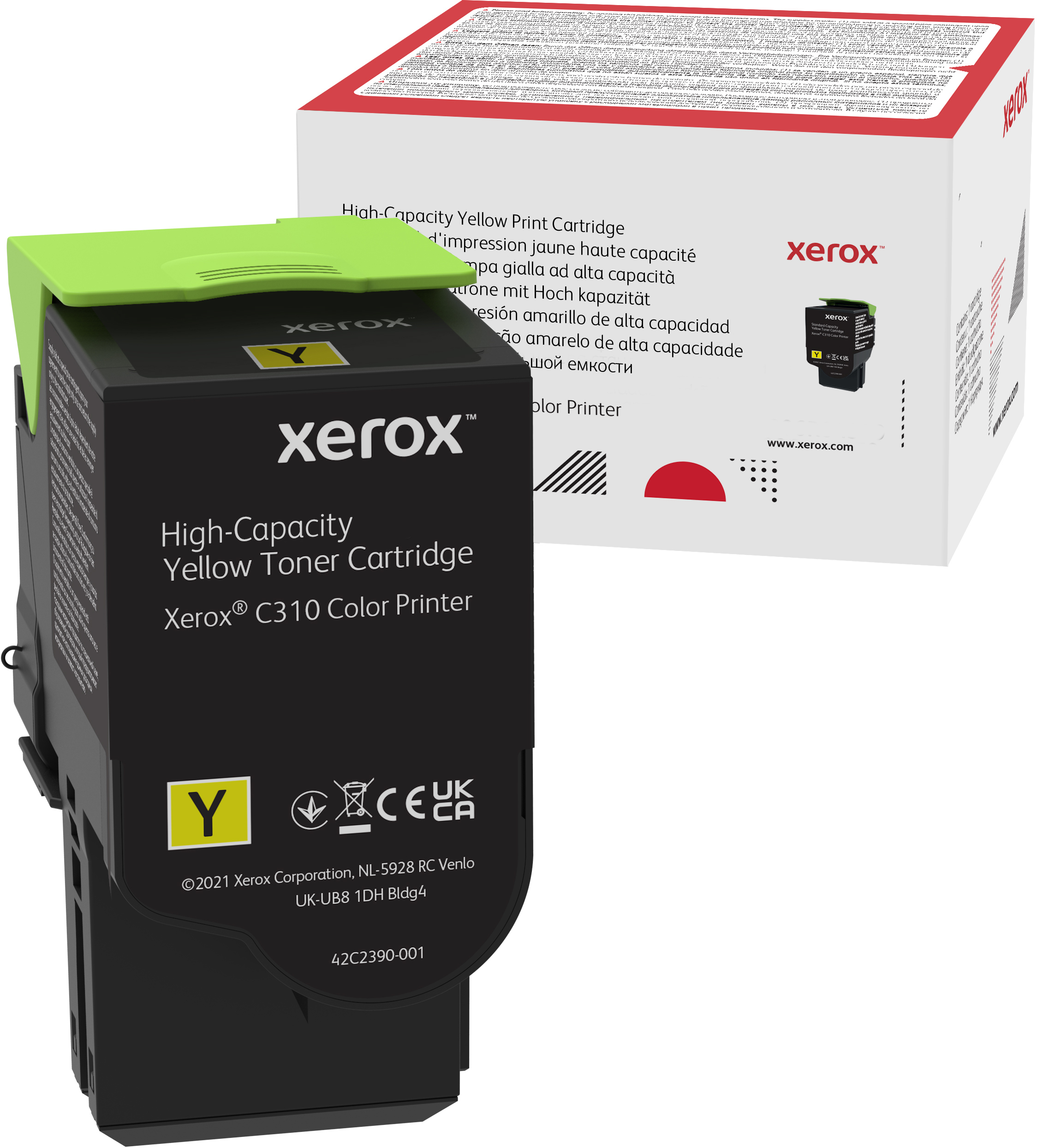 photo XEROX Cartouche toner HY yellow 006R04367 C310/C315 5500 p.