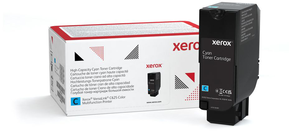 photo XEROX Cartouche toner HC cyan 006R04637 VersaLink C625 16'000 p.