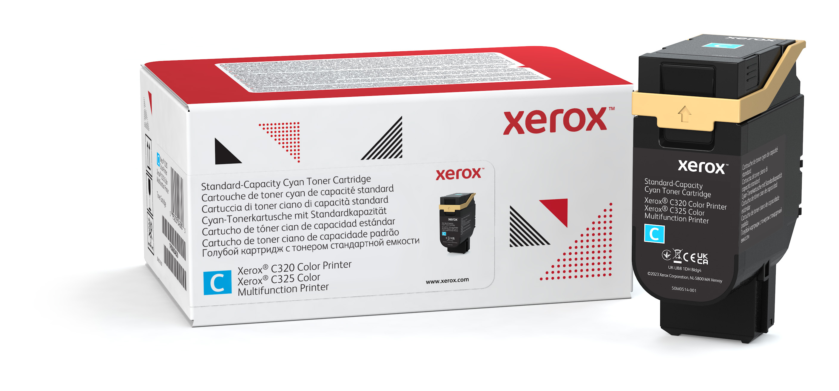 photo XEROX Cartouche toner cyan 006R04820 C320/C325 1800 p.