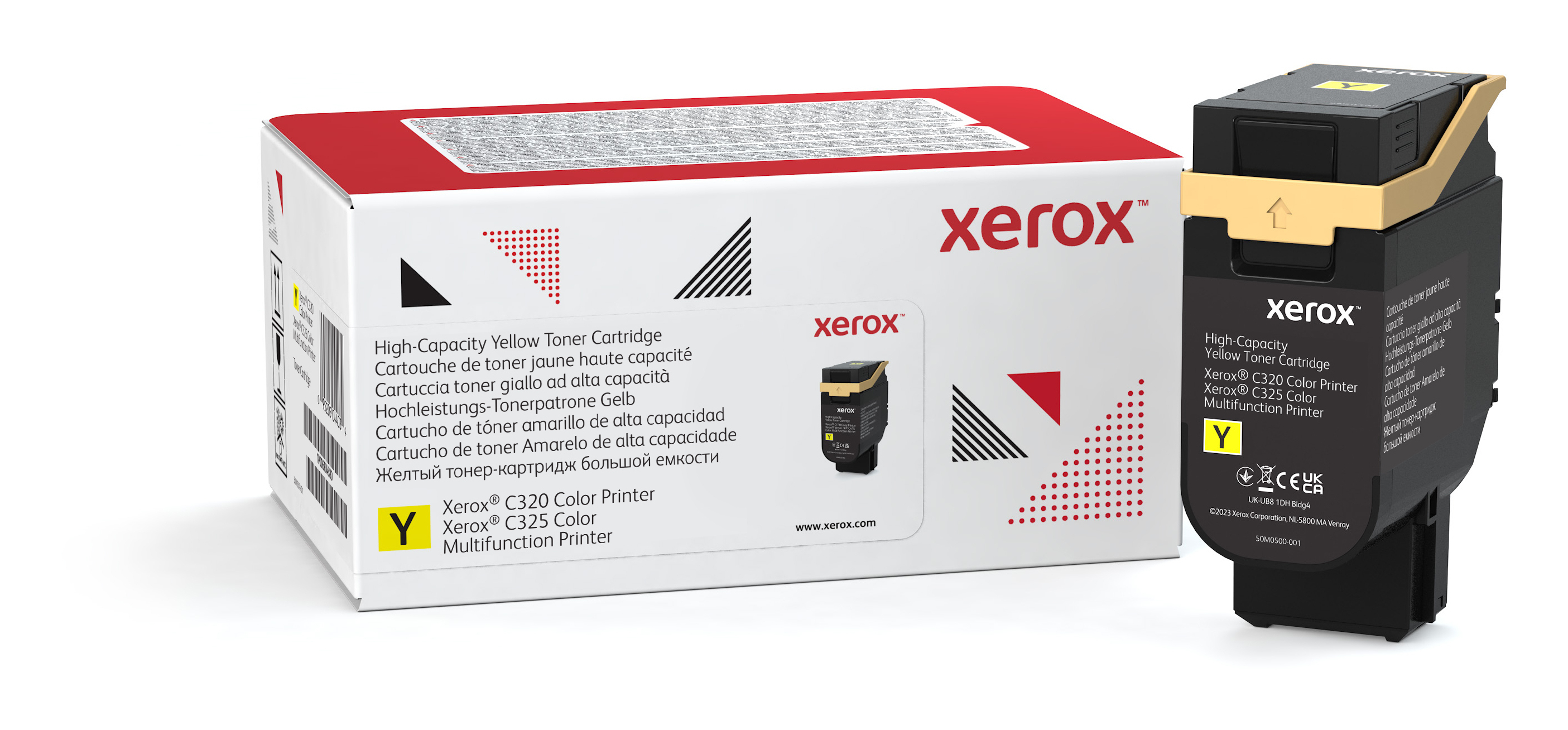 photo XEROX Cartouche toner HY yellow 006R04830 C320/C325 5500 p.