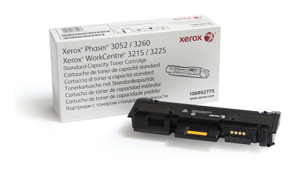 photo XEROX Cartouche toner noir 106R02775 Phaser 3250 1500 pages