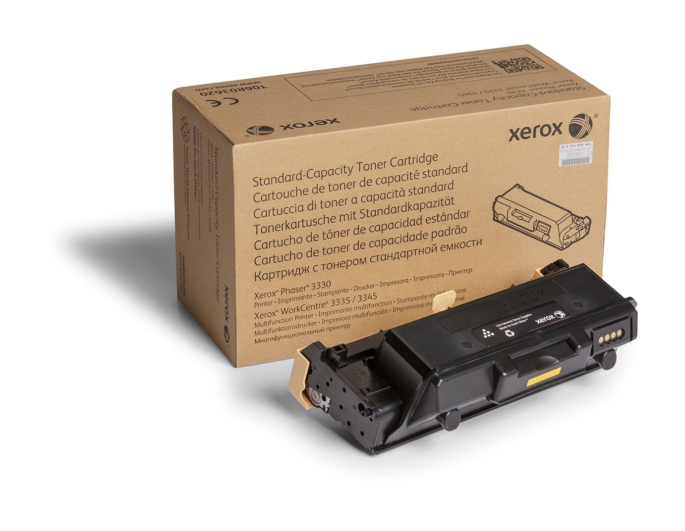 photo XEROX Toner noir 106R03620 Phaser 3330 2600 pages