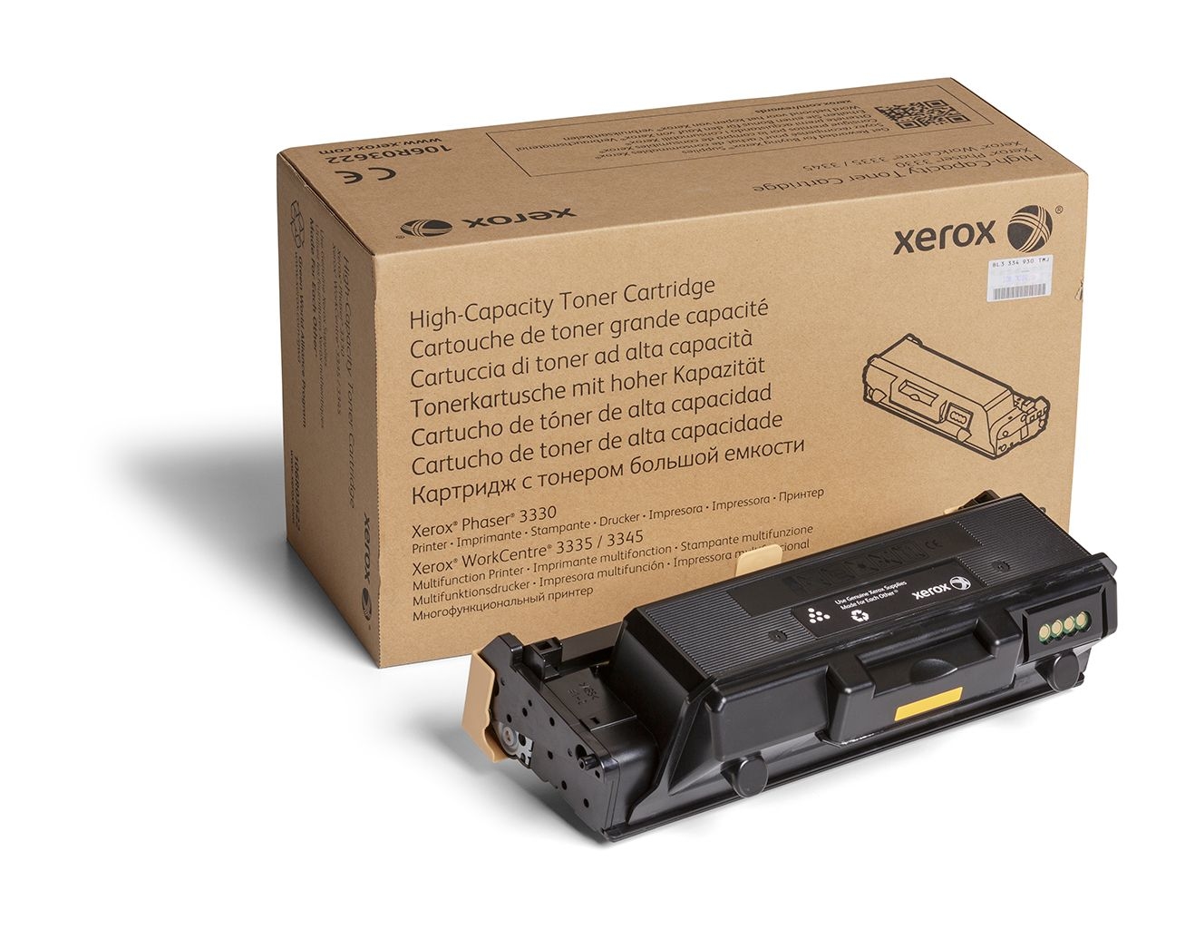 photo XEROX Toner HY noir 106R03622 Phaser 3330 8500 pages
