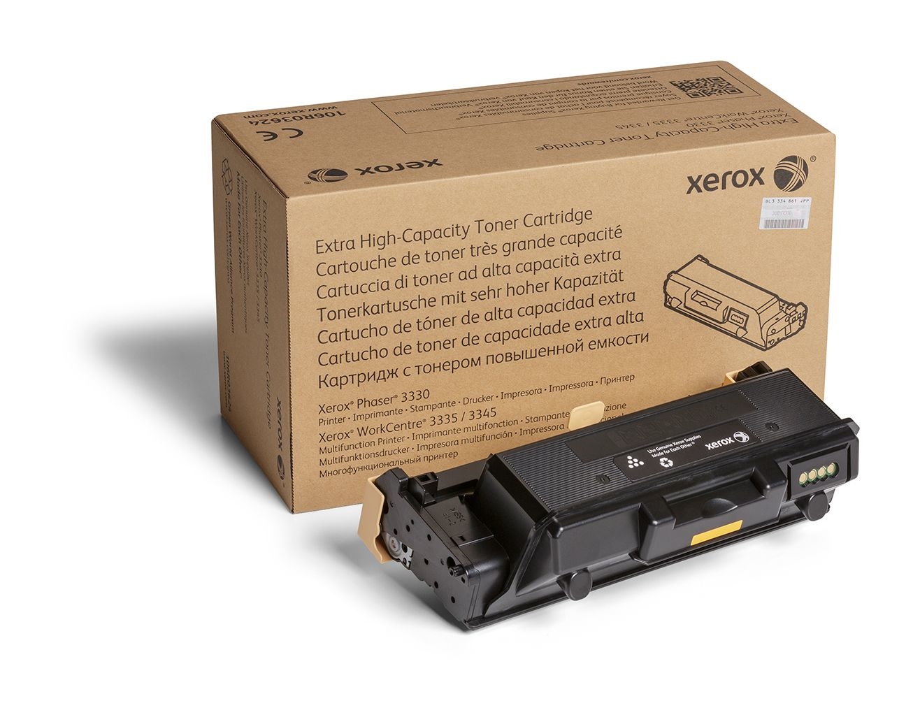 photo XEROX Toner EHY noir 106R03624 Phaser 3330 15'000 pages