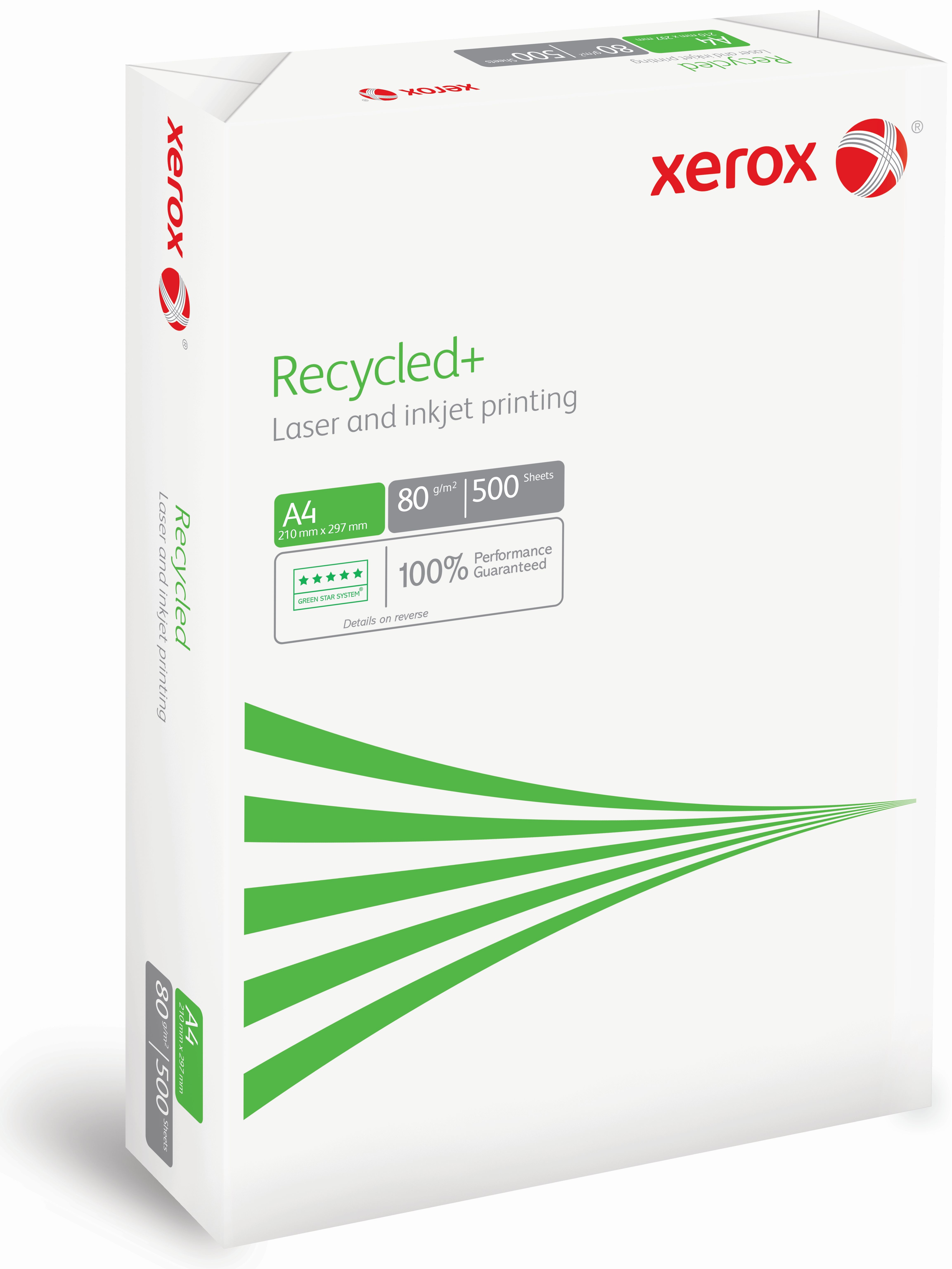 XEROX Copying Paper Recycled+ A4 470224 80g blanc CIE85 500 feuilles