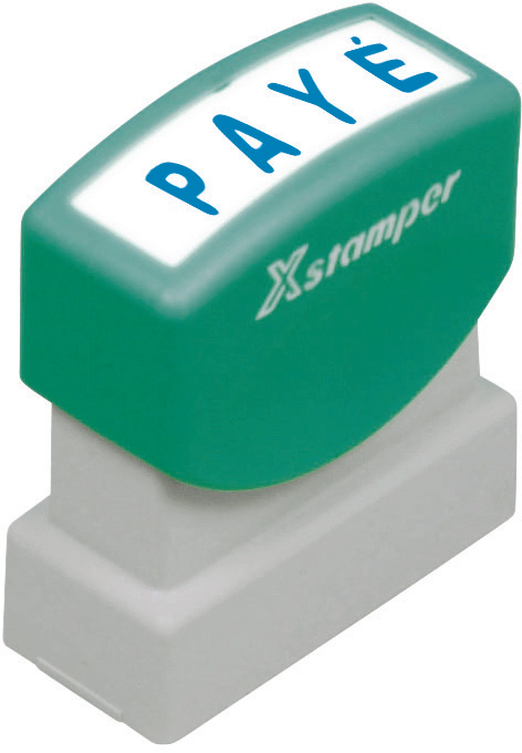 XSTAMPER Tampon Paye F102-B bleu