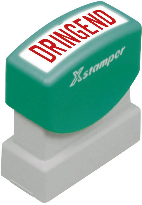 XSTAMPER Tampon Dringend GE 19-R rouge