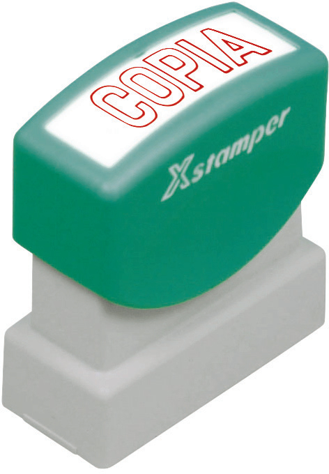 XSTAMPER Tampon Copia S 2-R rouge Italian