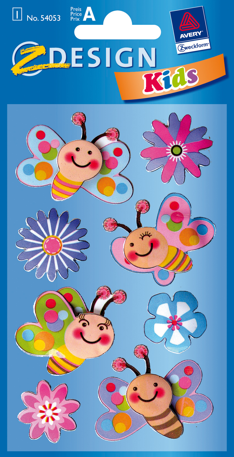 Z-DESIGN Sticker Kids 3D 54053 sujet