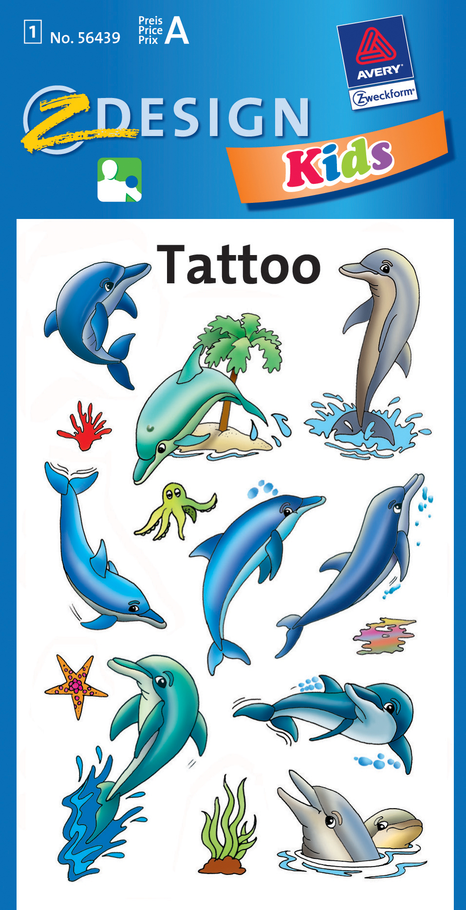 Z-DESIGN Sticker Tattoo 56439 sujet