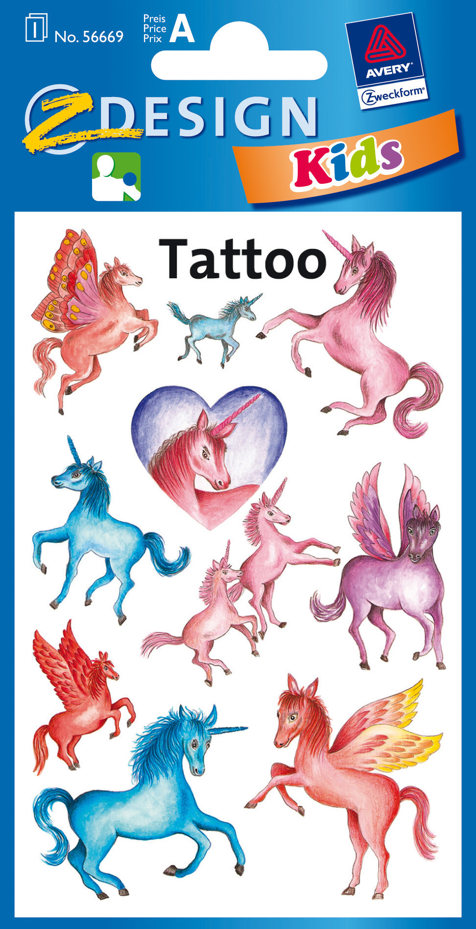 Z-DESIGN Sticker Tattoo 56669 sujet