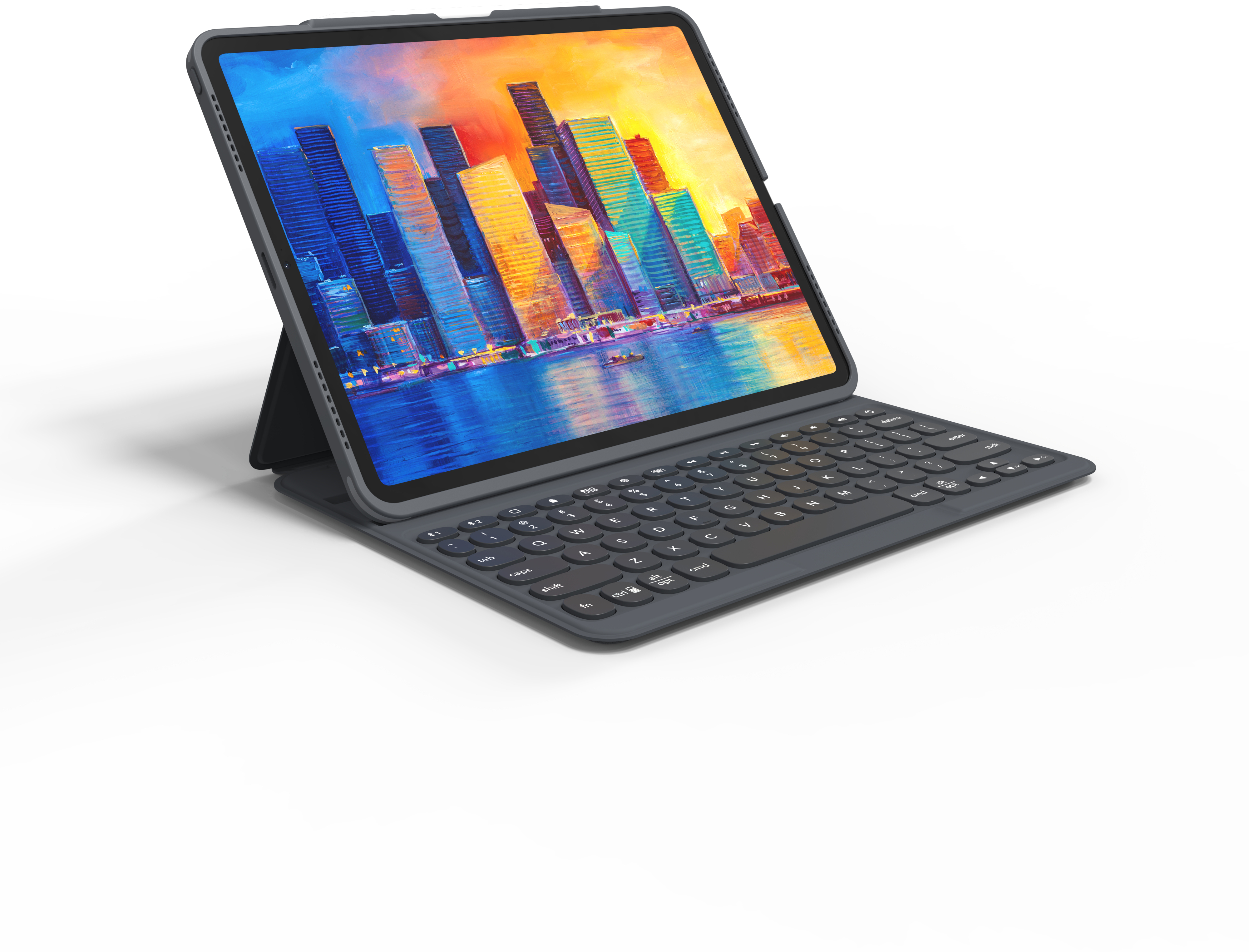 ZAGG Keyboard Pro Keys for iPad 103407968 12.9 Pro-Charcoal, CH