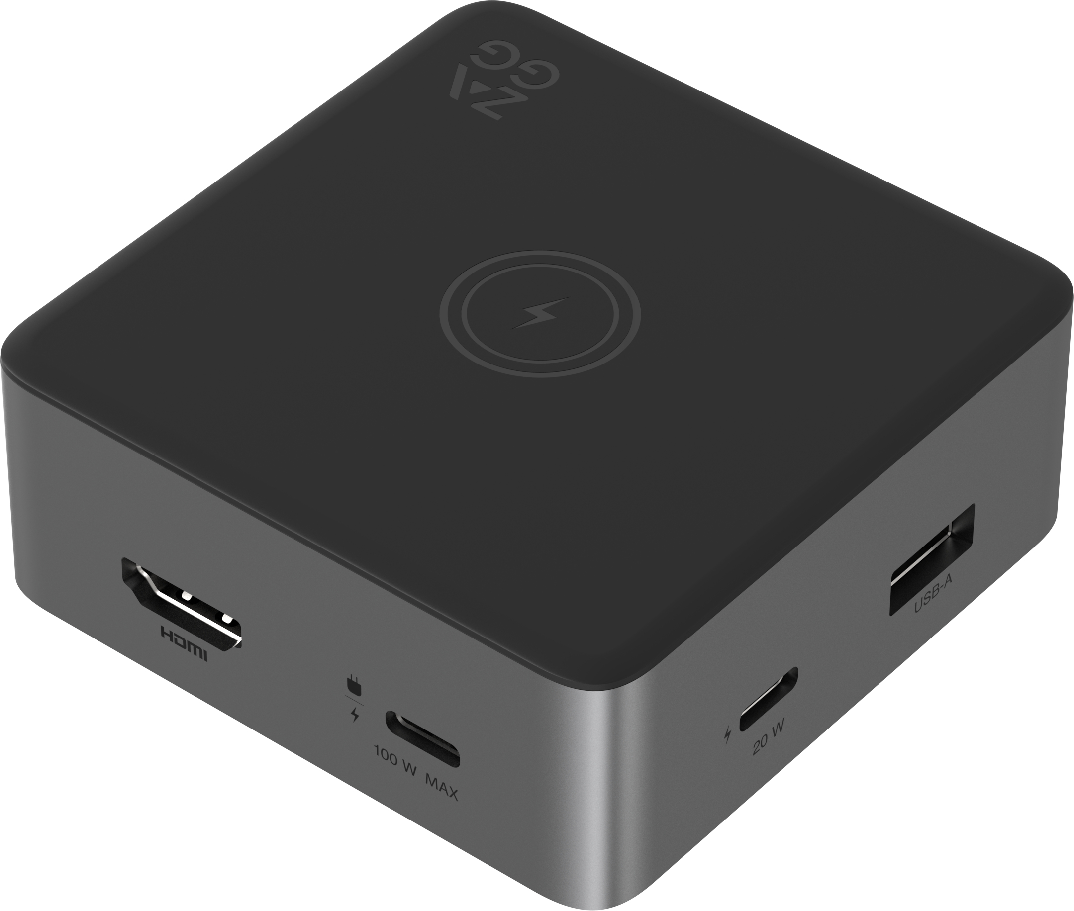 photo ZAGG 4-Port Hub Wireless charging 109816213 Black,Grey