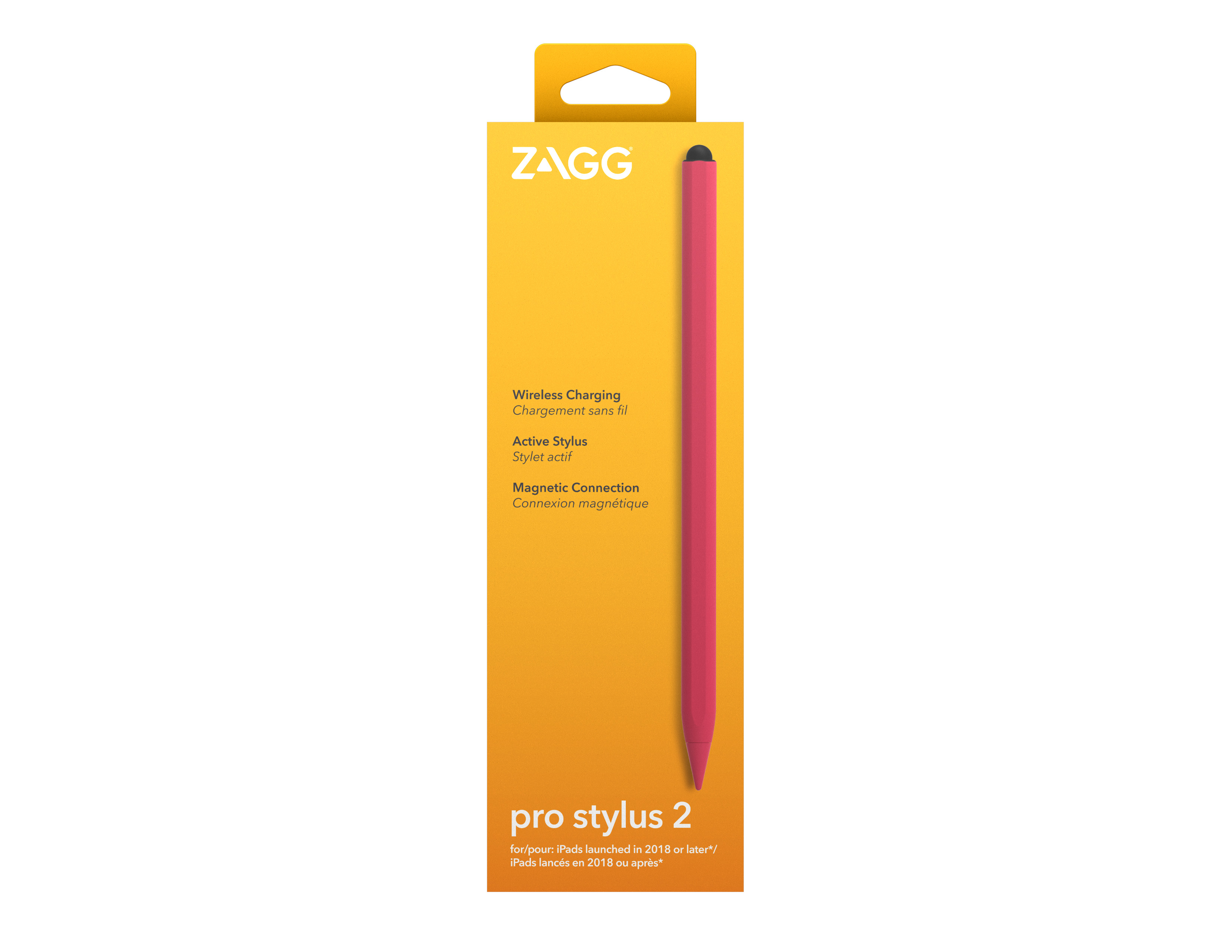 ZAGG Pro Stylus 2 for iPad Pink 109912136 Wireless Charging