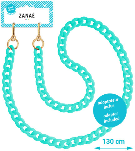 ZANAÉ Phone Necklace Mint 17358 Summer Harmony turquoise