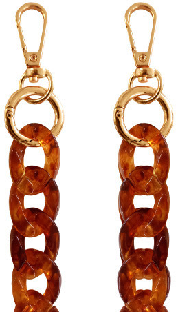 ZANAÉ Phone Necklace Tortoise Shell 17668 Mineral Spring red