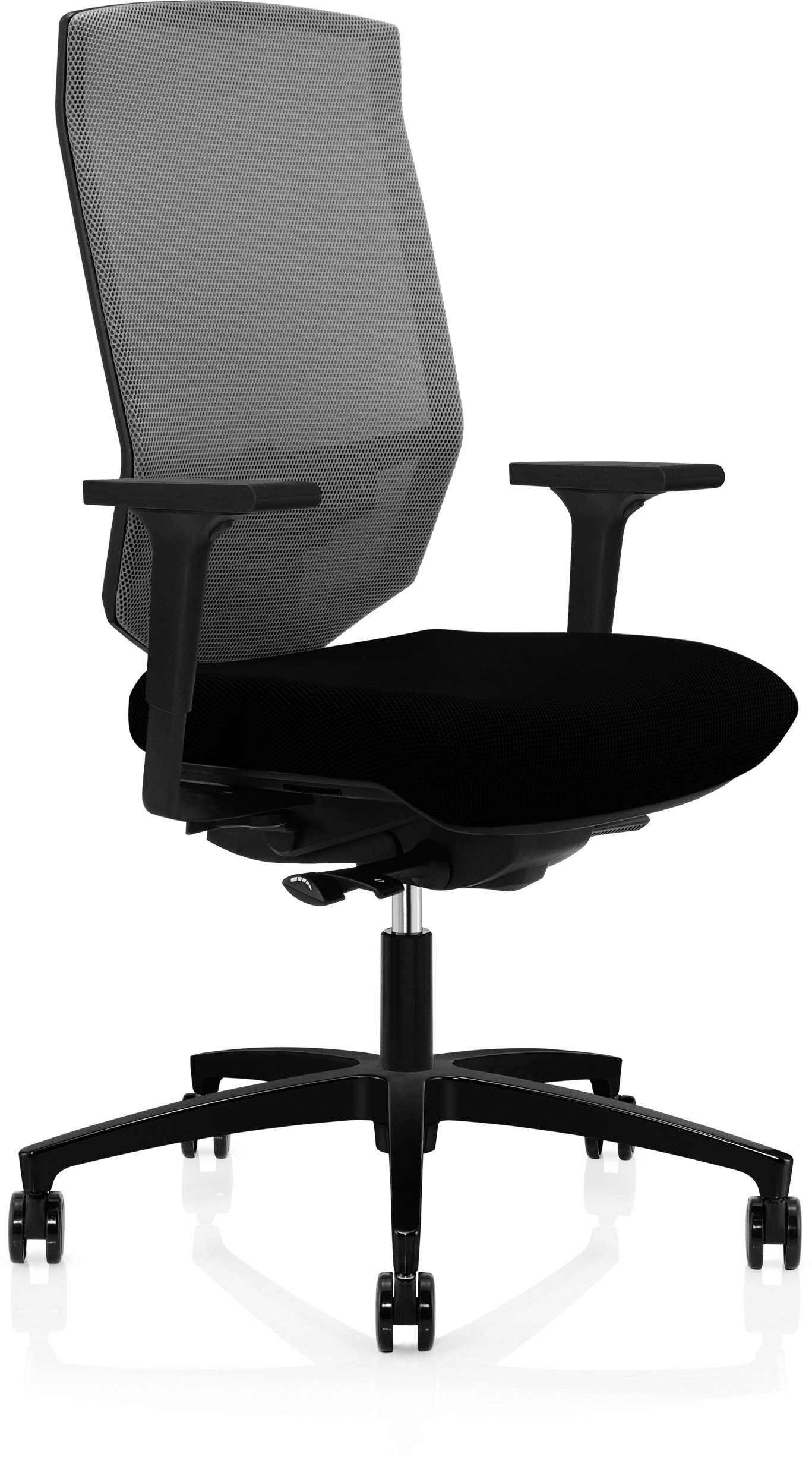 ZÜCO Chaise de bureau Forma 0573 488.77 gris/noir