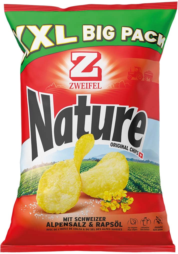 photo ZWEIFEL Chips Nature XXL 7938 380g