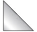 3L Dreieck Corner-Pockets 14x14cm 10019 transp. 100 Stück