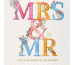 ABC Hochzeitskarte Mrs&Mr 091067790 15x15cm