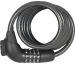 ABUS Spiralkabelschloss CC Lock CCLOCK410 schwarz