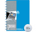 ADOC Sichtbuch Standard A4 5832.400 blau 30 Taschen