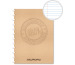 ADOC Spiralbuch BIO A4 6011.150 braun, liniert 72 Blatt