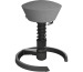 AERIS Sitzhocker Swopper SWOP02 grau/schwarz, mit Gleiter