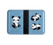 ALLC Lunchbox Panda SBPABU16 blau 18x6x12cm