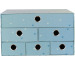 ANCOR Schubladen Box 117950 B´LOG SWEET BLUE 6 Schubladen