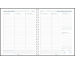 AURORA Agenda Plan a Week PAW 2025 2700P 1W/2S ML 21.5x27cm