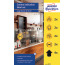 AVERY ZW. Hinweis-Aufkleber DE 20cm 49415 Set Piktogramme 12 Stück