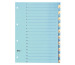 BIELLA Register Karton blau/gelb A4 46244200U 1-20 210g