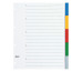 BIELLA Register PP farbig A4+ 47900500U 5-teilig, blanko, überbreit