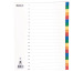 BIELLA Register PP farbig A4+ 47902000U 20-teilig, blanko, überbreit