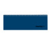 BIELLA Pultkalender Colorful 2024 888377050 1W/1S blau ML 29.7x10.5cm