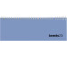 BIELLA Pultkalender Colorful 2025 888377050 1W/2S blau ML 29.7x10.5cm