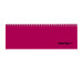 BIELLA Pultkalender Colorful 2024 888377050 1W/1S pink ML 29.7x10.5cm