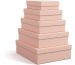 BIGSO BOX Aufbewahrungsbox Cindy 325552133 dusty pink 5er-Set