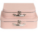 BIGSO BOX Aufbewahrungsbox Suitcase 503252133 dusty pink 2er-Set