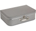 BIGSO BOX Aufbewahrungsbox Suitcase 503254133 grau 2er-Set