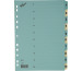 BÜROLINE Kartonregister blau/beige A4 40548 1-10