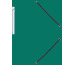 BÜROLINE Gummibandmappe A4 614493 grün, Kunststoff