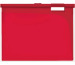 BÜROLINE Hängemappe A4 664054 rot, 6 Fächer 3 Stk.