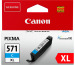 CANON Tintenpatrone XL cyan CLI-571XL PIXMA MG5750 11ml