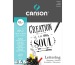 CANSON Letteringblock 24x32cm 400109921 20 Blatt, bright white, 180g