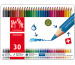 CARAN D´A Farbstifte Fancolor 1288.330 30 Farben