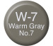COPIC Ink Refill 2107610 W-7 - Warm Grey No.7