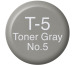 COPIC Ink Refill 21076102 T-5 - Toner Grey No.5